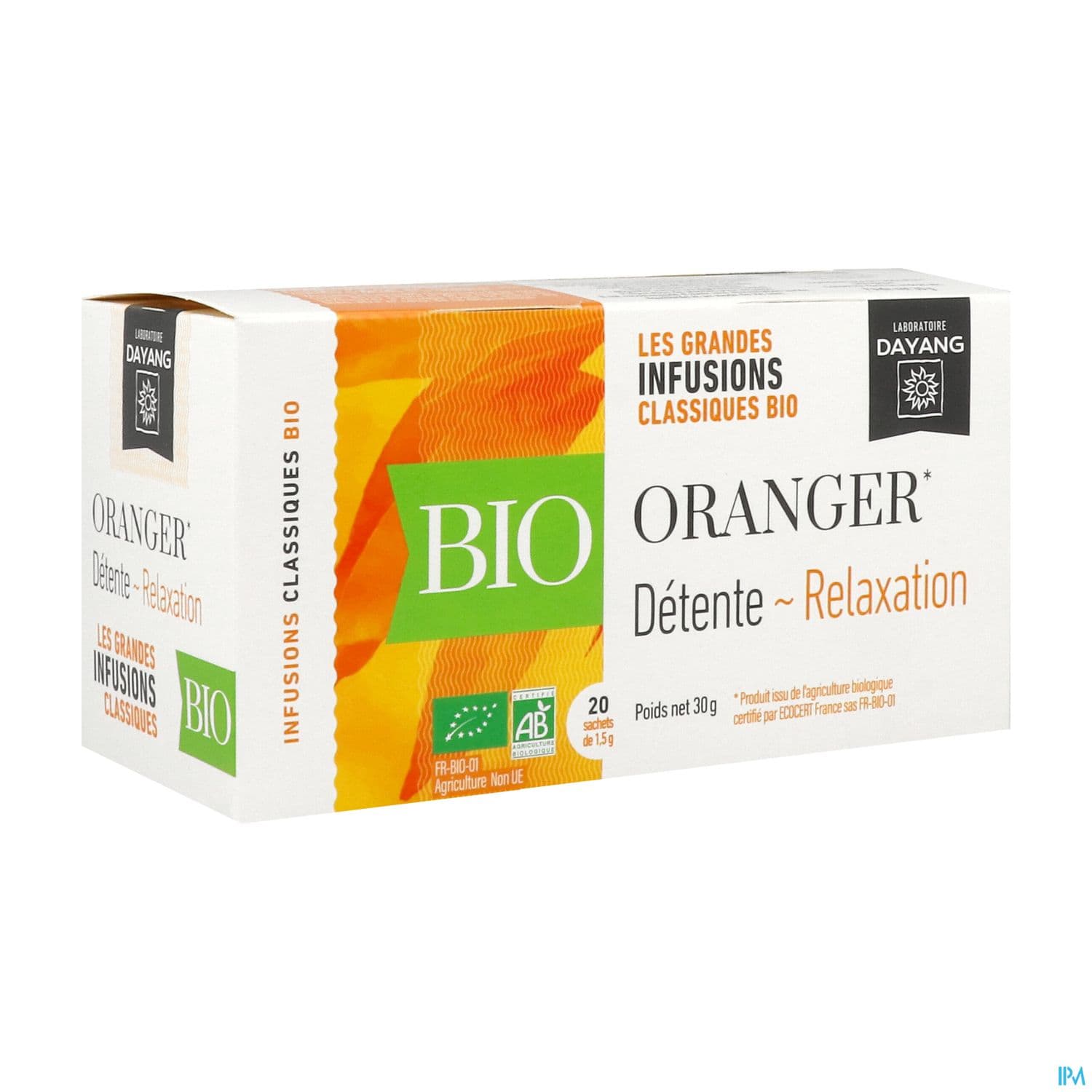 Dayang Infusion Oranger Bio Infusette 1g5 X20