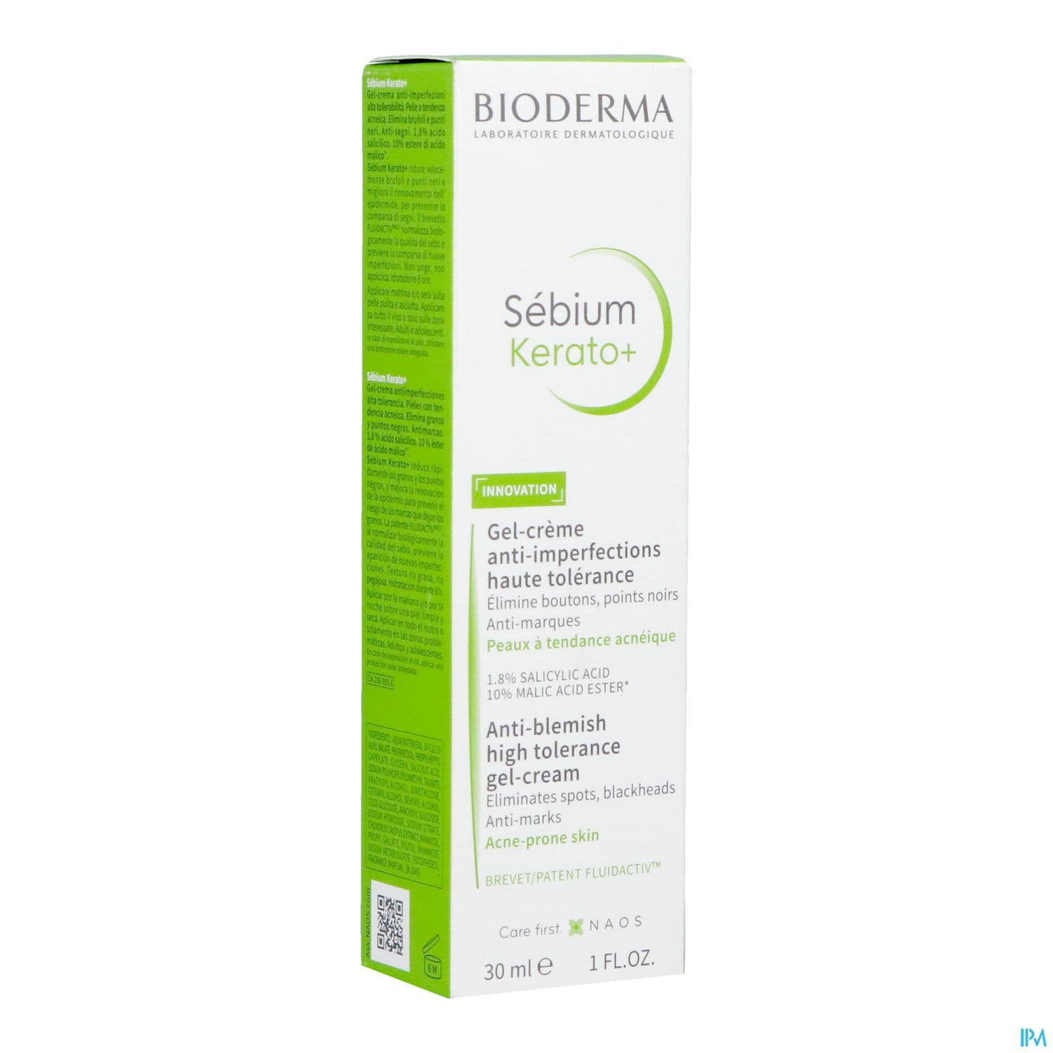 Bioderma Sebium Kerato+ Gel Creme Antiimperfections 30ml