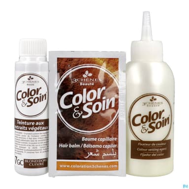 3 CHENES COLOR/SOIN BL DOR CUIV7GC