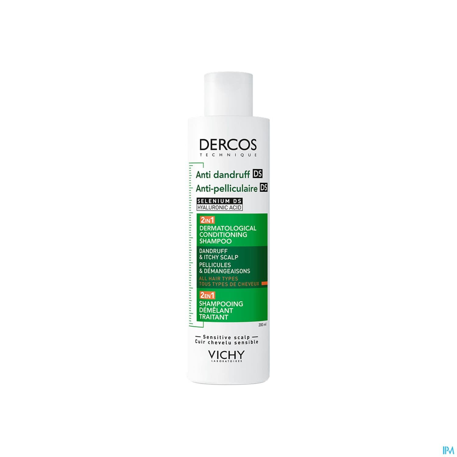 DERCOS SH A/PELLICULAIRE 2/1 200ML