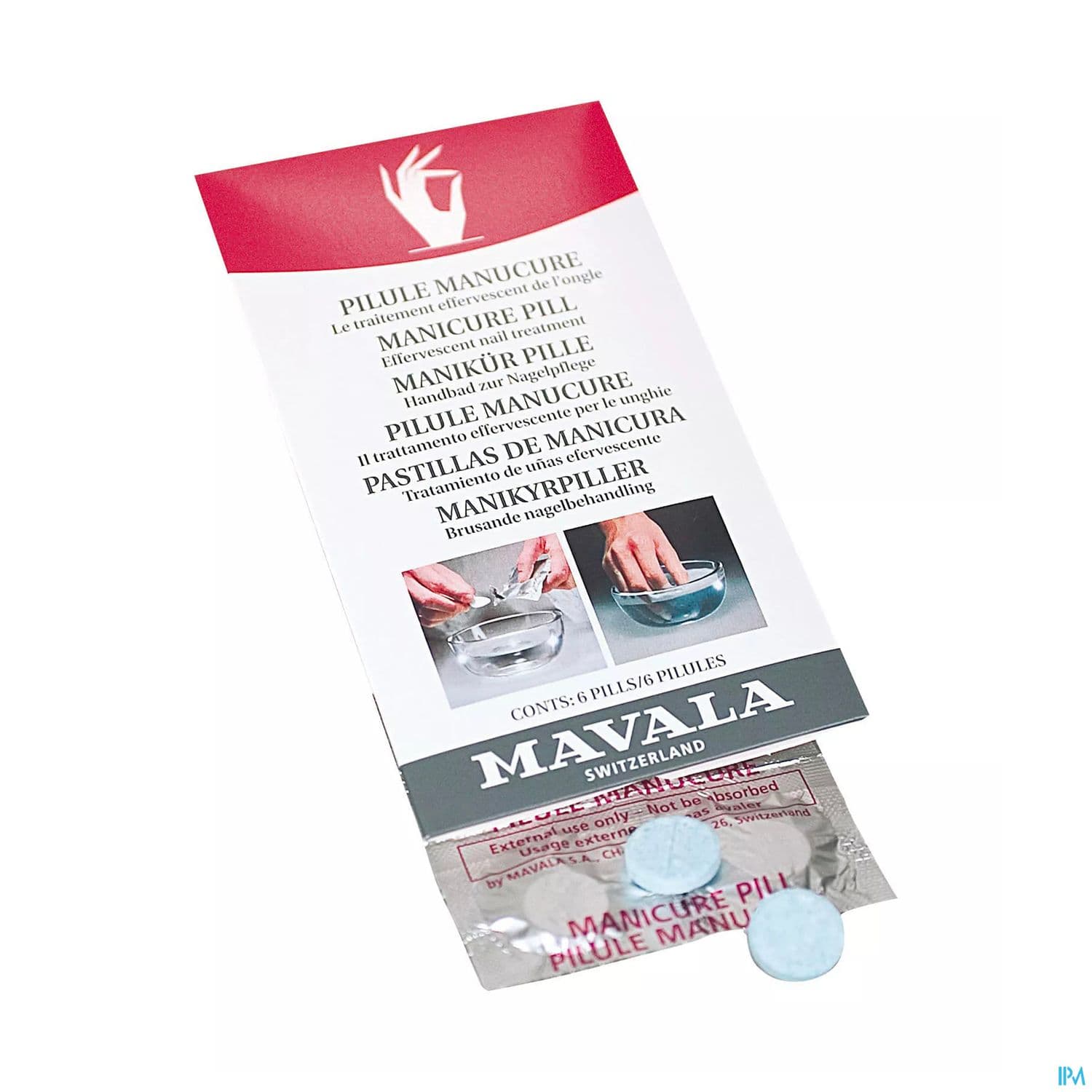 MAVALA PILULE EFFERV MANUCURE X6
