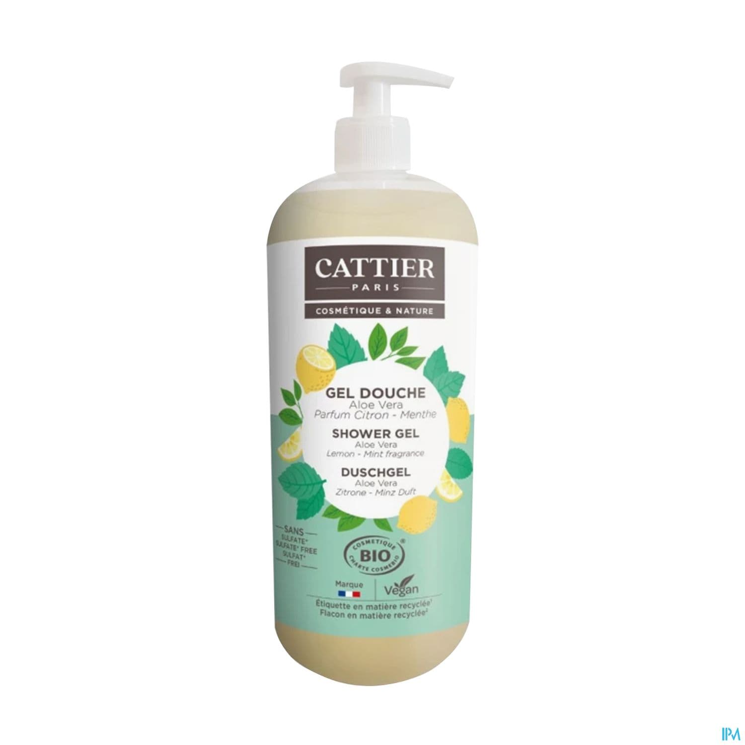CATTIER GEL DCH S/SULF CITR MENT1L
