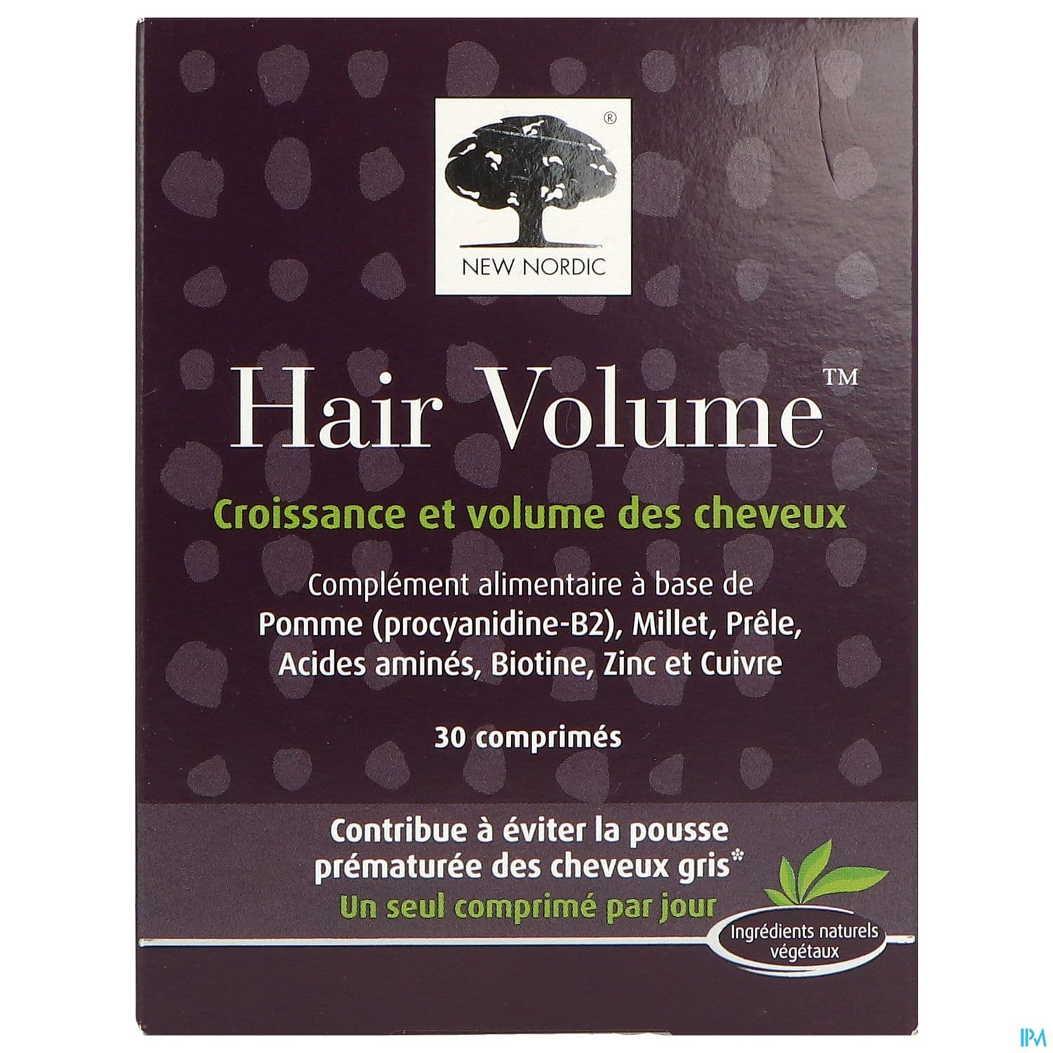New Nordic Hair Volume Cheveux Comprime 30