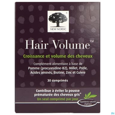 New Nordic Hair Volume Cheveux Comprime 30