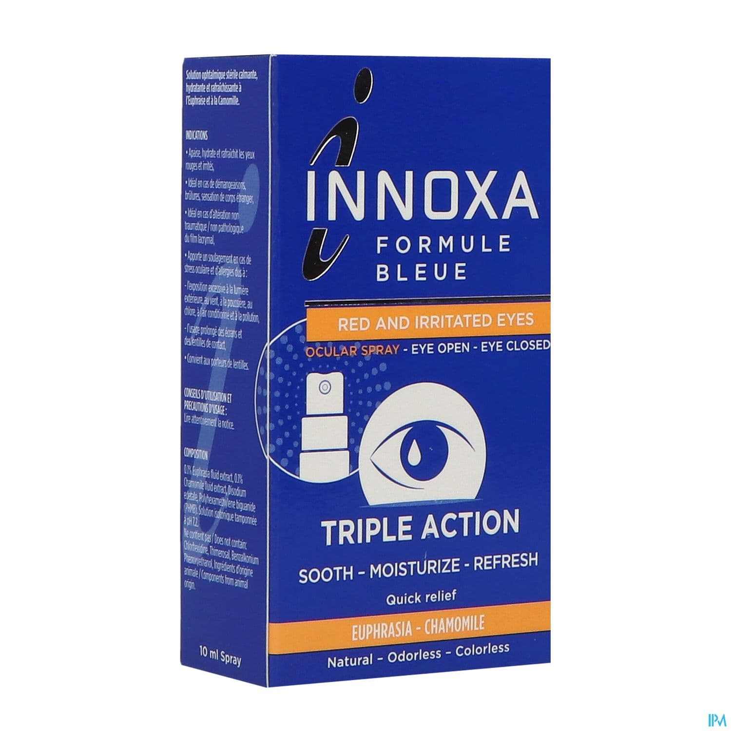 Innoxa Formule Bleu Spray Yeux Rouges Et Irrites 10ml