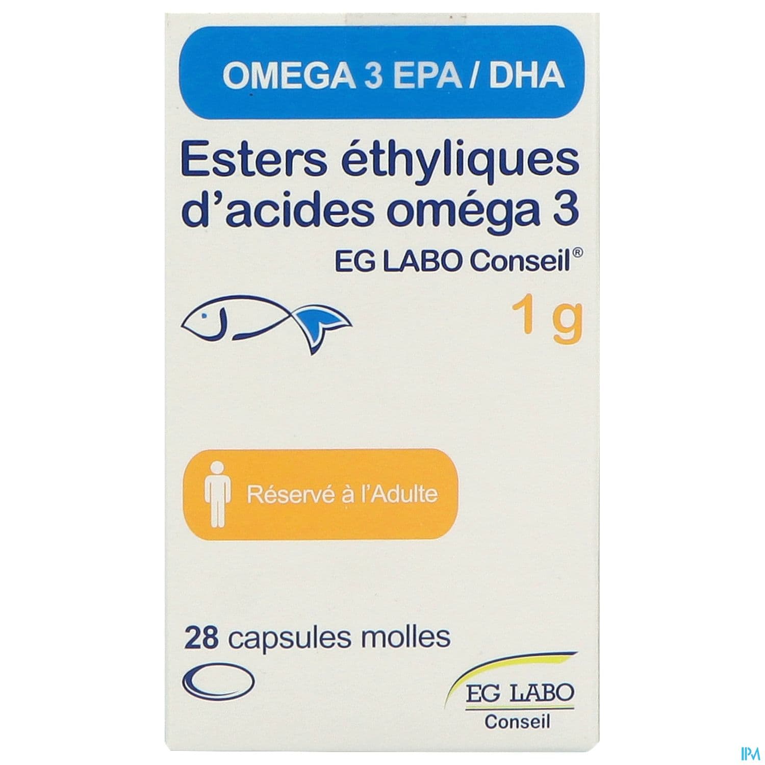 Omega3 Eg Labo Conseil 1g Capsule Molle 28