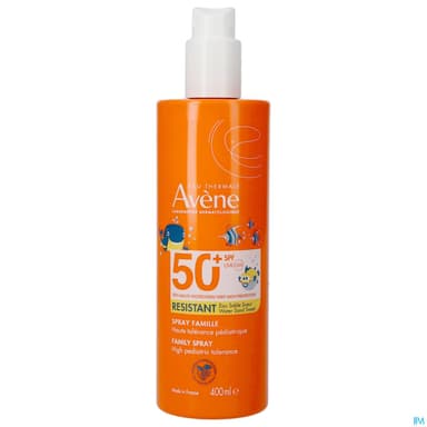 Eau Thermale Avene Solaire Spray Famille Spf50+ 400ml