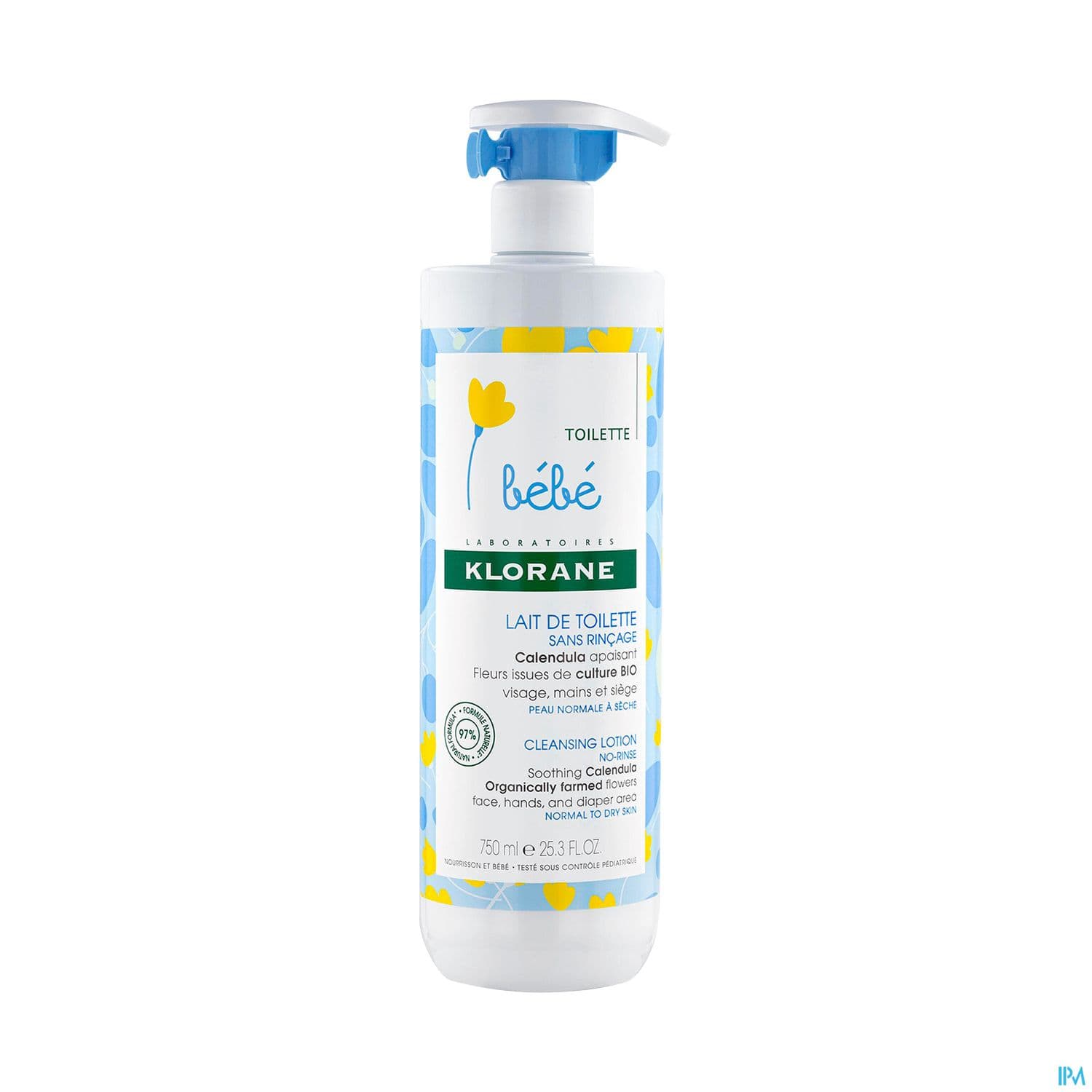 KLORANE BB Lait toil Fl ppe/750ml
