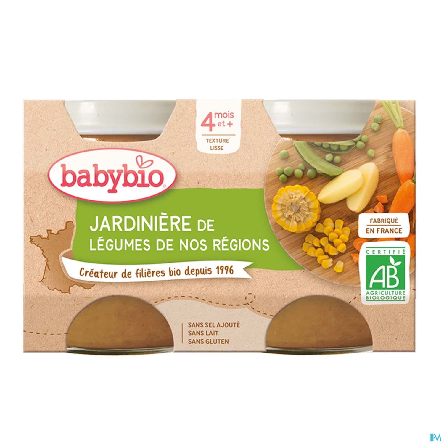 BABYBIO LEGUME 2X130G