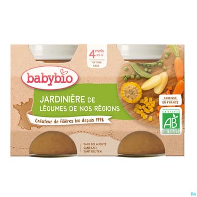 BABYBIO LEGUME 2X130G
