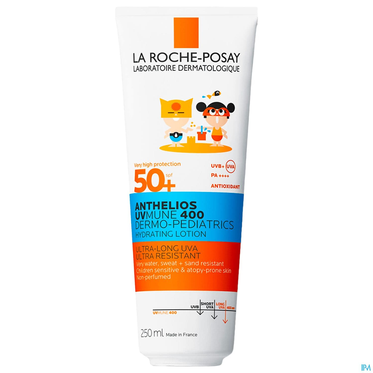 ANTHELIOS 50+DERMOPED LAIT HYD 250