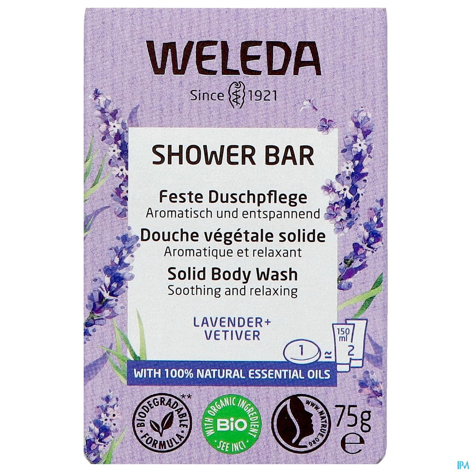 WELEDA SAV DCH LAVANDE VETIVER 75G