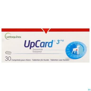 UPCARD 3MG CHIEN CPR 30