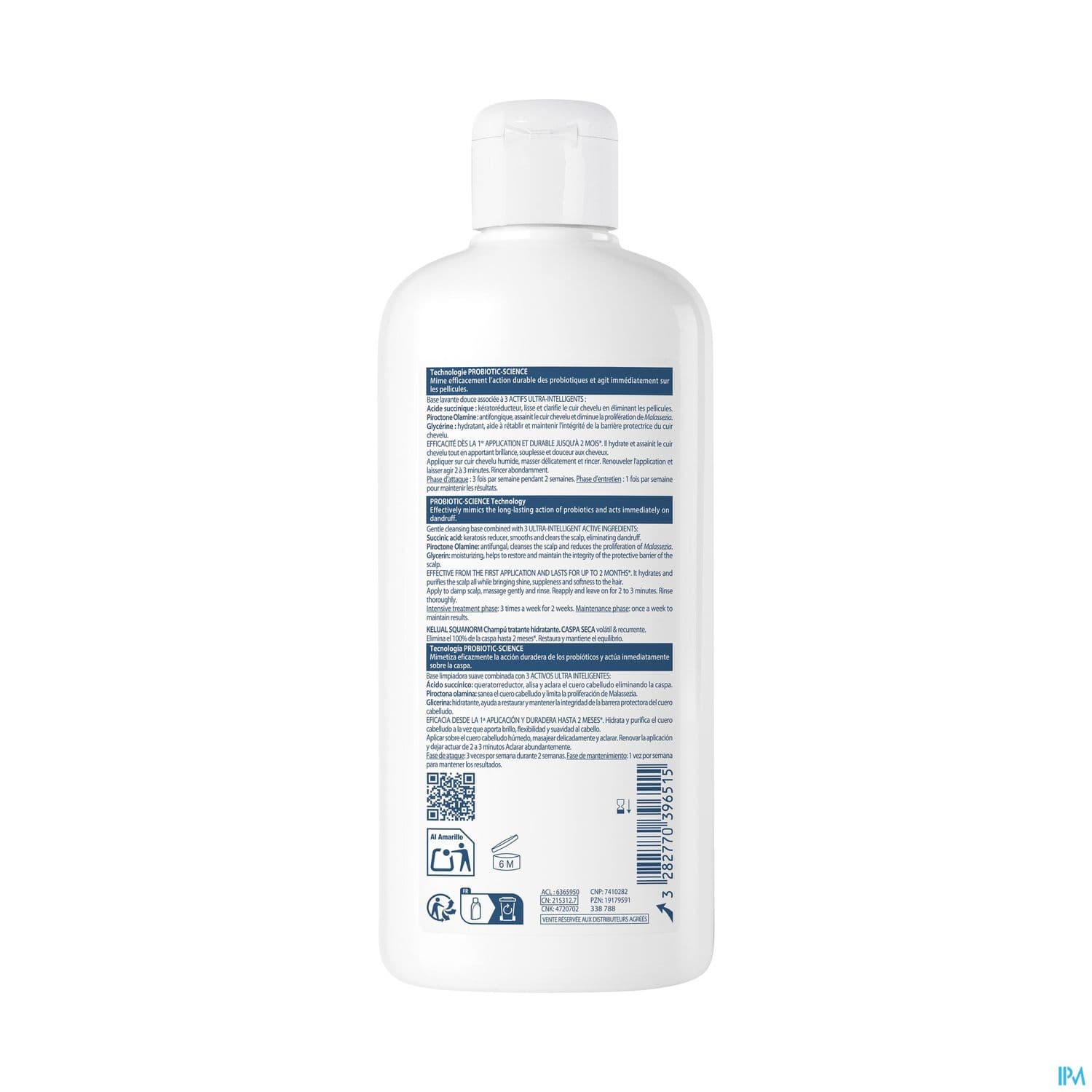 SQUANORM SH PELLIC SEC 400ML