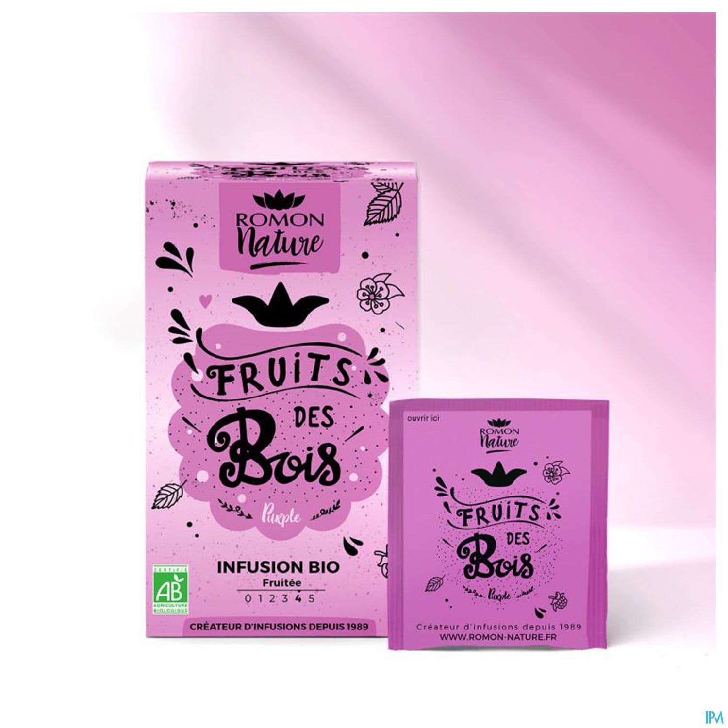 Romon Nature Tisane Plaisir Fruits Bois Bio Infusette 1g8 16