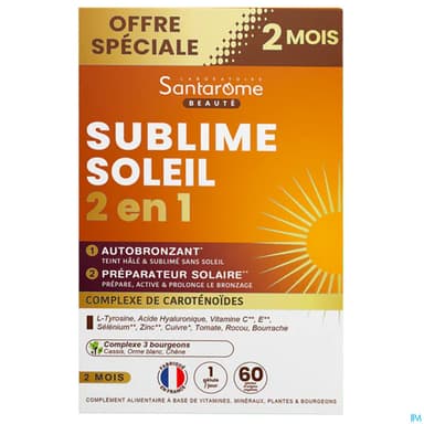 Santarome Sublime Soleil 2en1 Gelule 60
