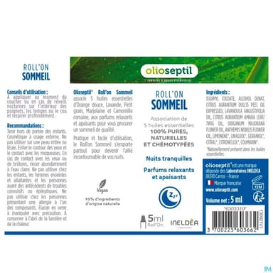 OLIOSEPTIL ROLLON SOMMEIL 5ML