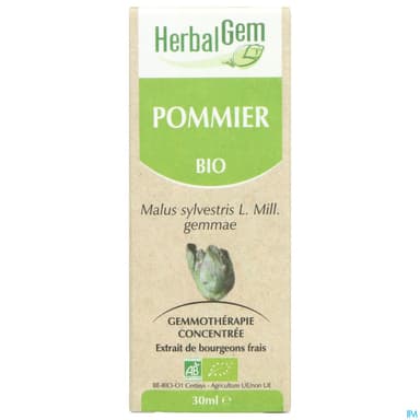 Herbalgem Pommier Bourgeon Macerat Glycer Bio 30ml