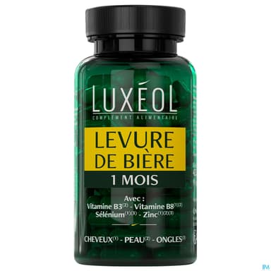 Luxeol Levure De Biere Revivifiable Gelule 90
