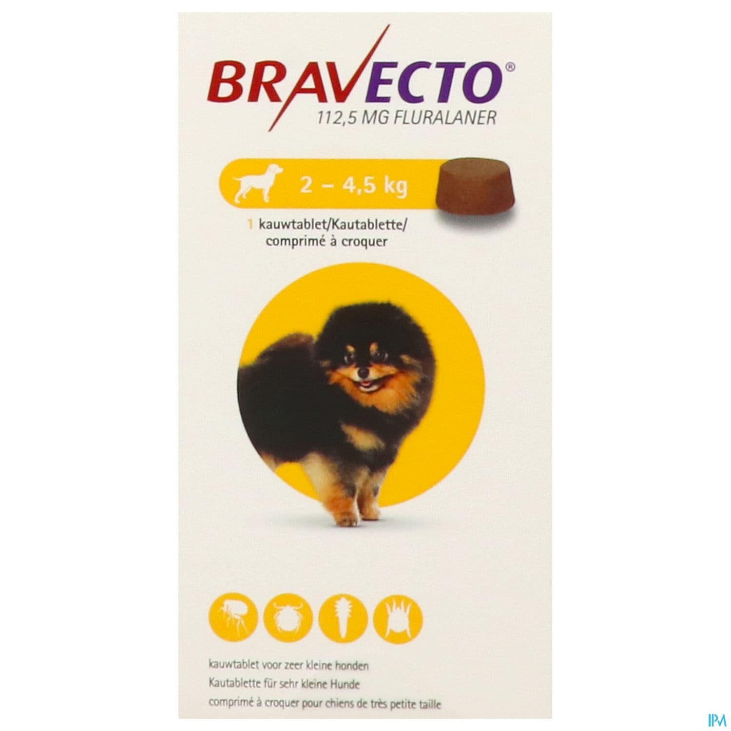 Bravecto Comprime A Croquer Chien 2/4kg5 1
