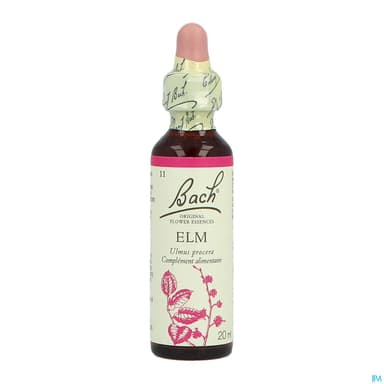 Fleurs De Bach Original 11 Elm Compte Gouttes 20ml