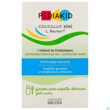 PEDIAKID COLICILLUS BB L.REUT+ 8ML