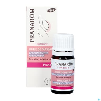 Pranarom Pranabb Maternite Huile Massage Accouchement Harmonieux Bio 5ml
