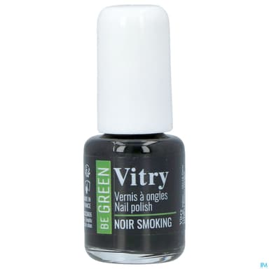 Vitry Be Green Vernis Ongles Noir Smoking 6ml