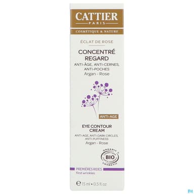 CATTIER CONC REGARD ECLAT ROSE15ML