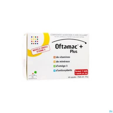 OFTAMAC PLUS CAPS 60