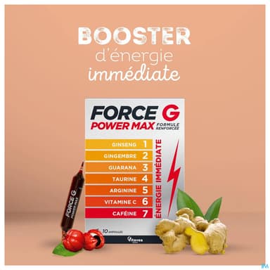 FORCE G POWER MAX 10ML AMP10