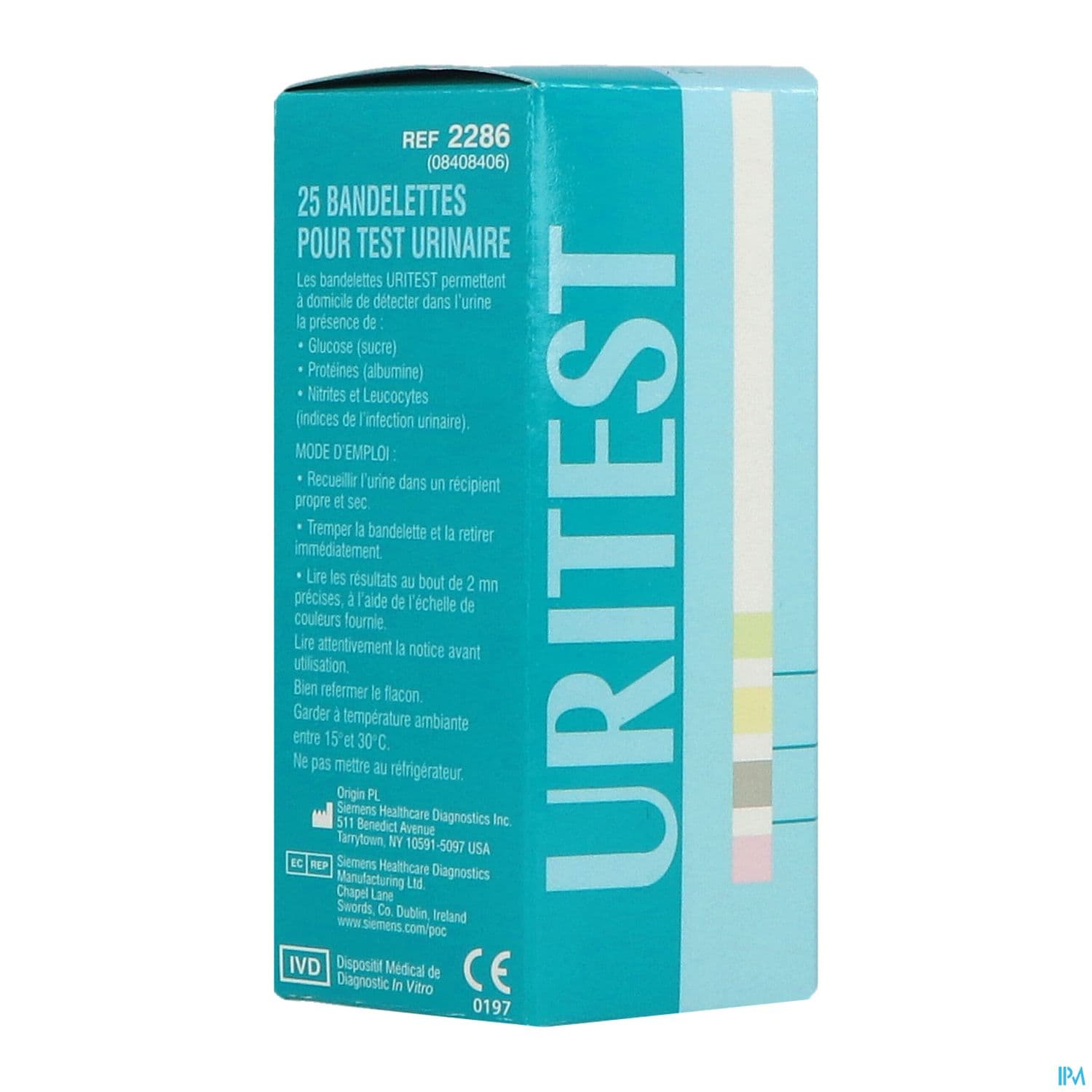 Uritest Bandelette Reactive 25