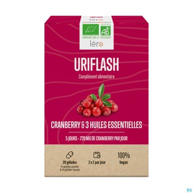 LERO URIFLASH BIO GELULE 20