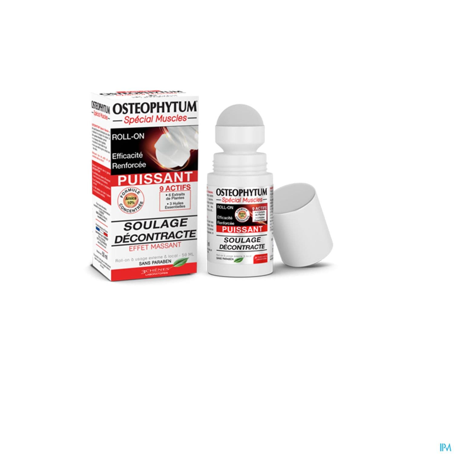 3 CHENES OSTEOPHYTUM ROLL ON 50ML
