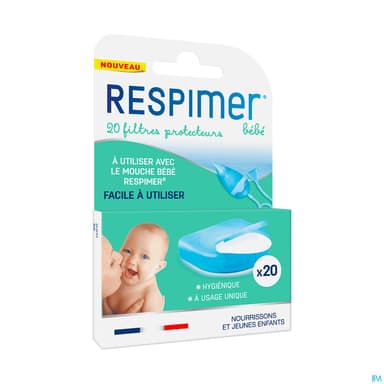 RESPIMER RECH FILTRE MOUCHE BB X20