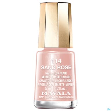 MAVALA VERNIS ONGL SAND ROSE 114