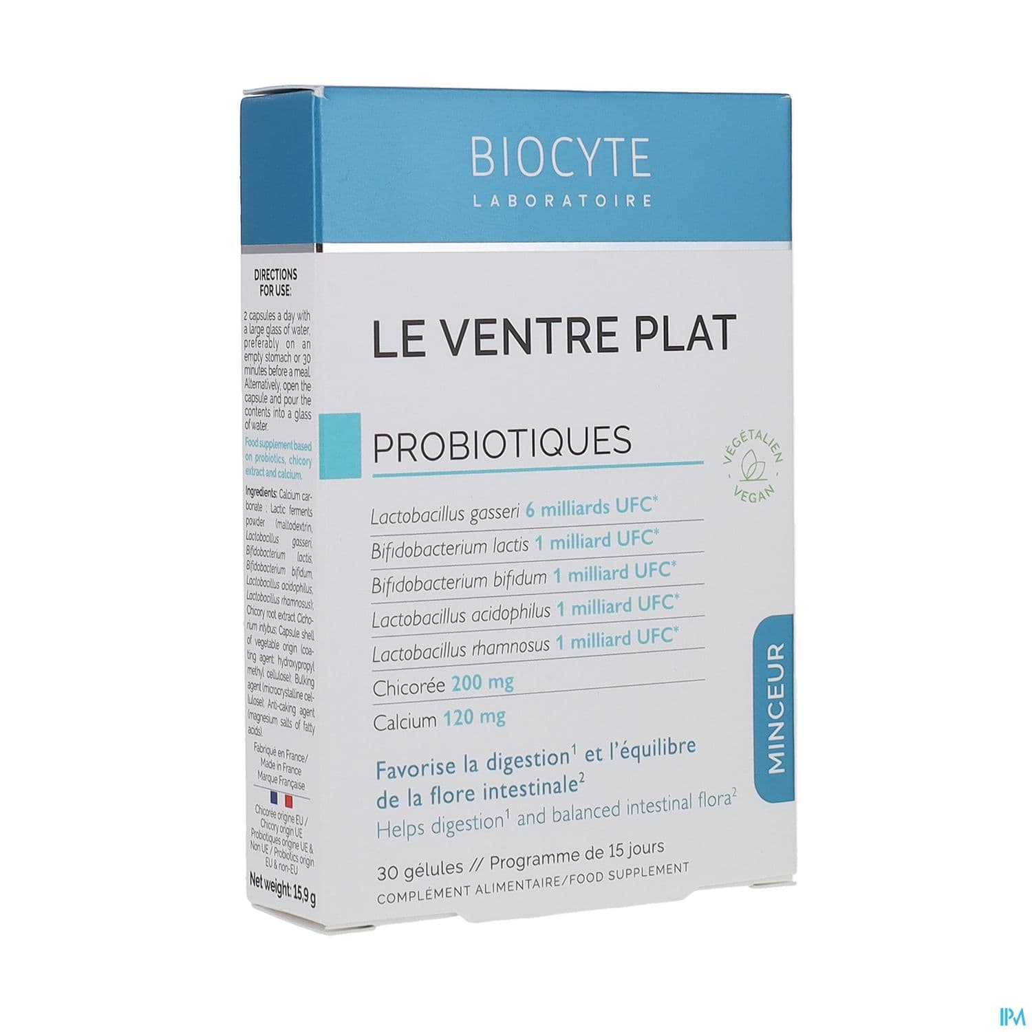 BIOCYTE LE VENTRE PLAT GELUL 30