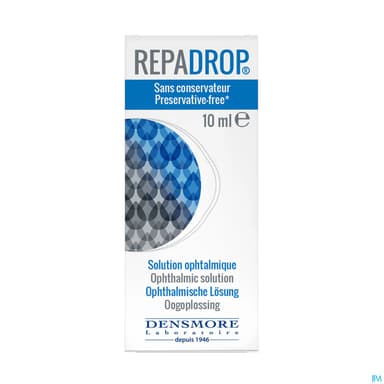REPADROP SOLUTION OPHTALMIQ 10ML