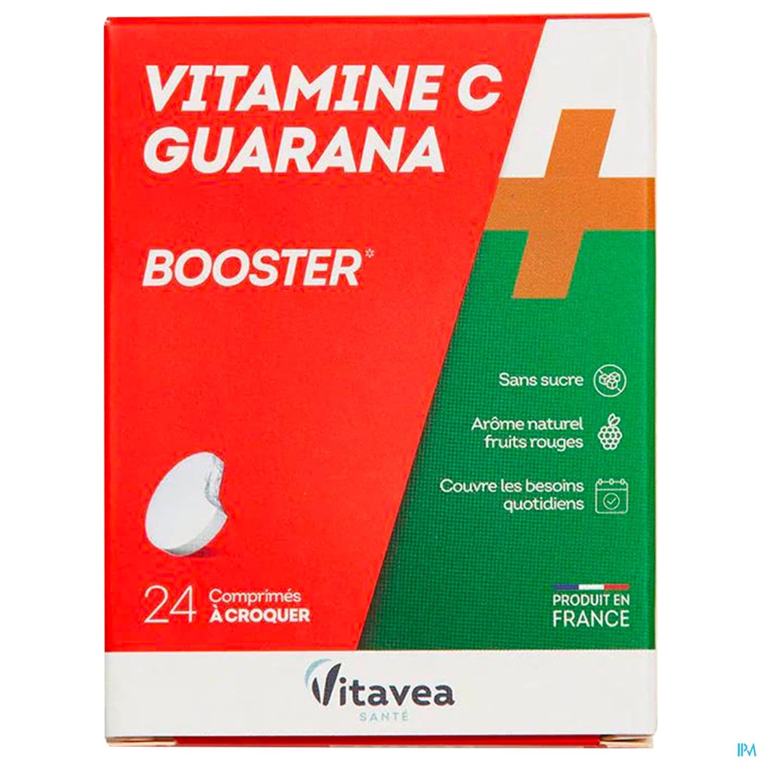 Vitavea Vitamine C + Guarana Comprime Croquer 12 X2