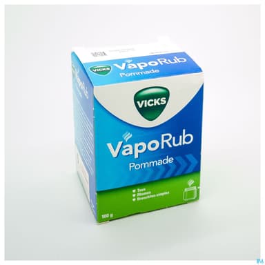 VICKS VAPORUB POT 100G