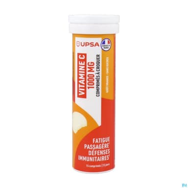UPSA VIT C 1G 15CP TUBE