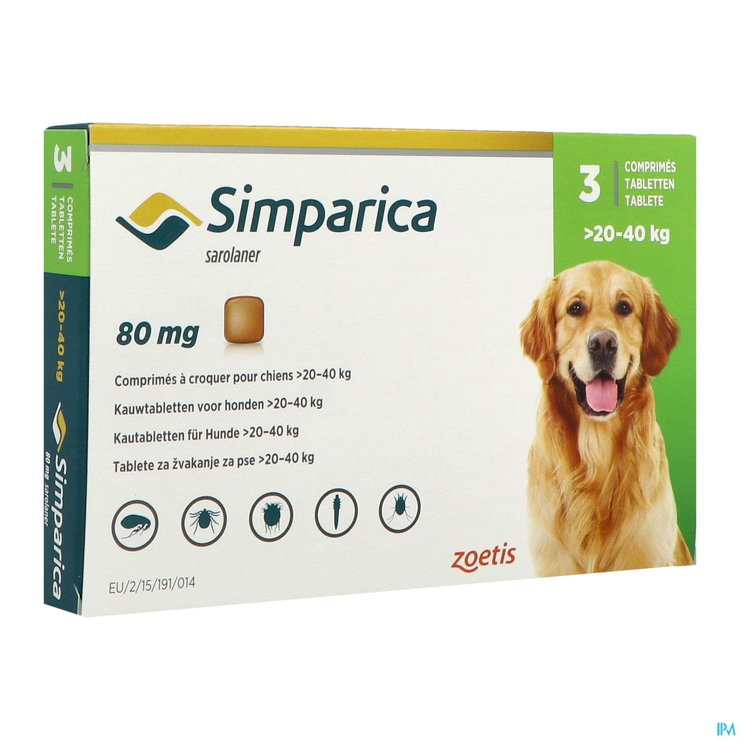 Simparica 80mg Chien Comprime A Croquer 3