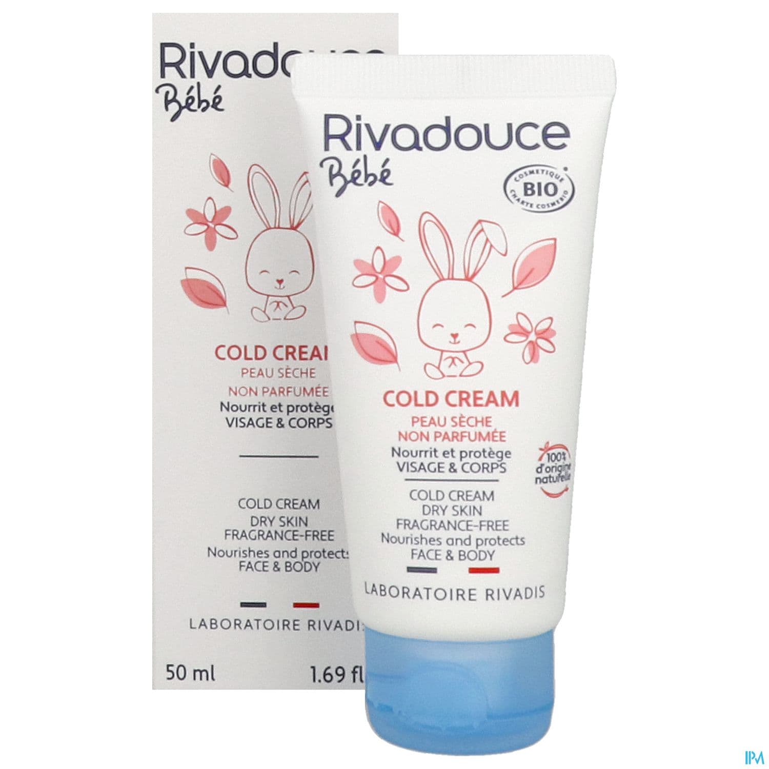 Rivadouce Bebe Cold Cream Bio 50ml