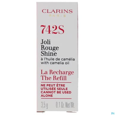 Clarins Joli Rouge A Levres Brillant La Recharge 742s 3g5