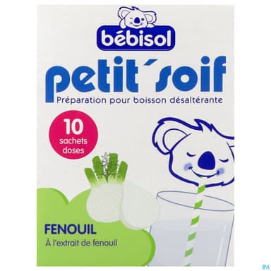 Bebisol Petit Soif Preparation Pour Boisson Fenouil Sachet 10