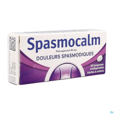 SPASMOCALM 80MG CPR OROD PLQ/20