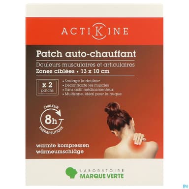 ACTIKINE PATCH AUTOCHAUF 13X10CM 2