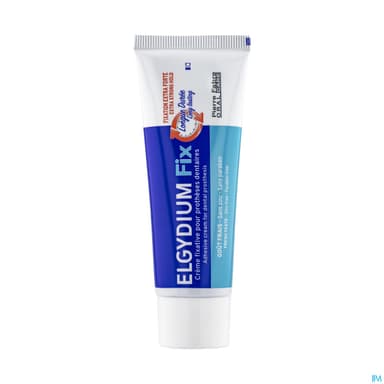 Elgydium Fix Fixation Extra Forte Creme Fixative Gout Frais 45g