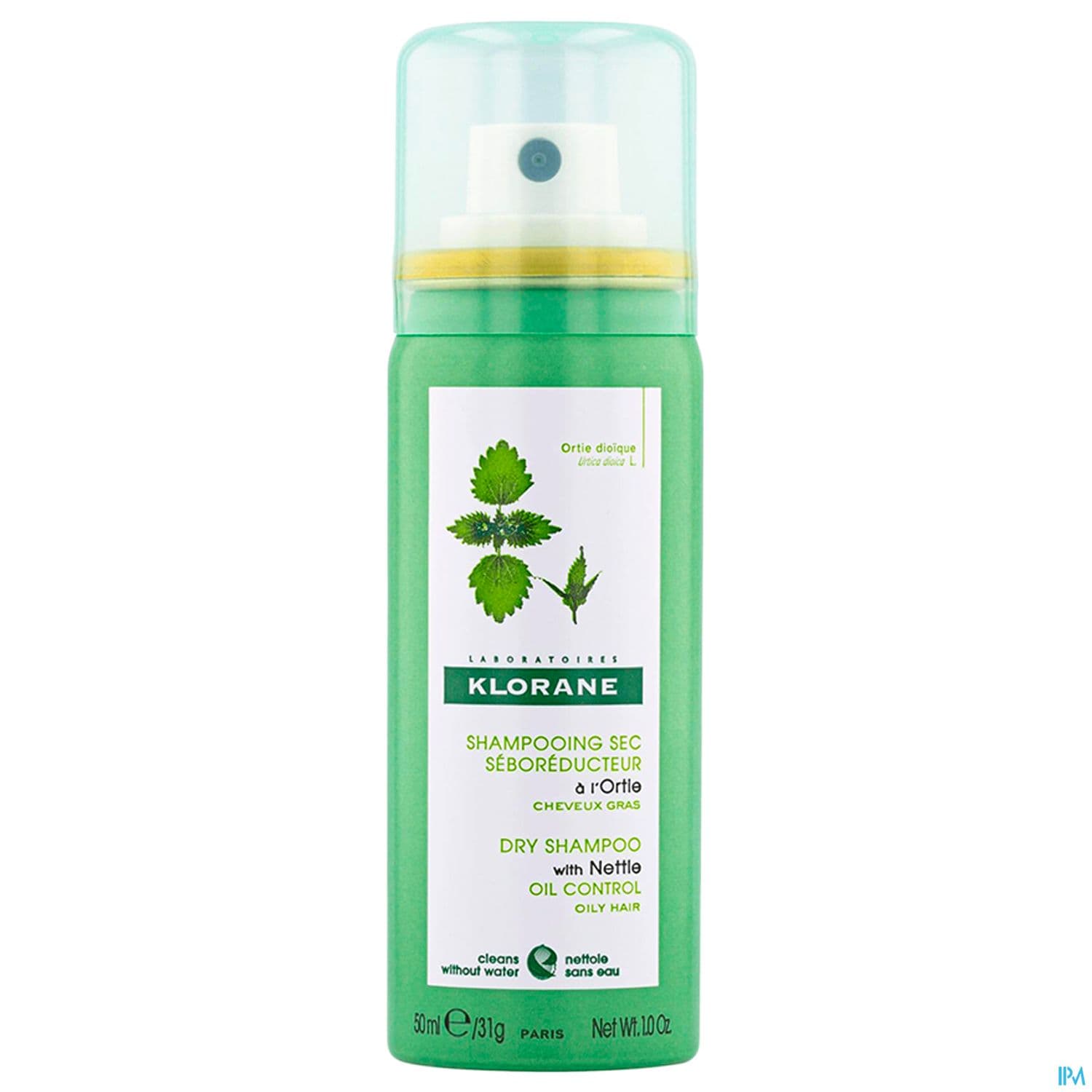 Klorane Shampooing Sec Ortie + Vitamine E 50ml
