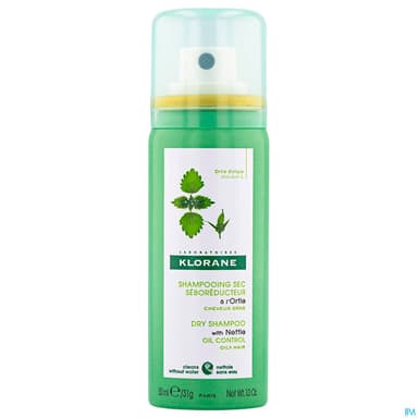 Klorane Shampooing Sec Ortie + Vitamine E 50ml